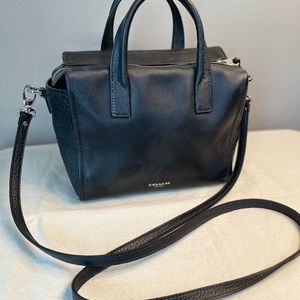 COACH (27923) Bleecker Leather Mini Riley Carryall